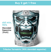 Tribulus Terrestris 90% | Saponins | High Strength | Buy 2 Get 1 Free!